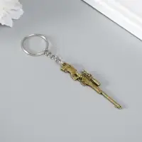 Металлический брелок для ключей на кольце &laquo;Оружие&raquo;, МИКС