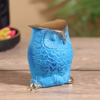 Сувенир "Совёнок" латунь 6х3,5х7,5 см