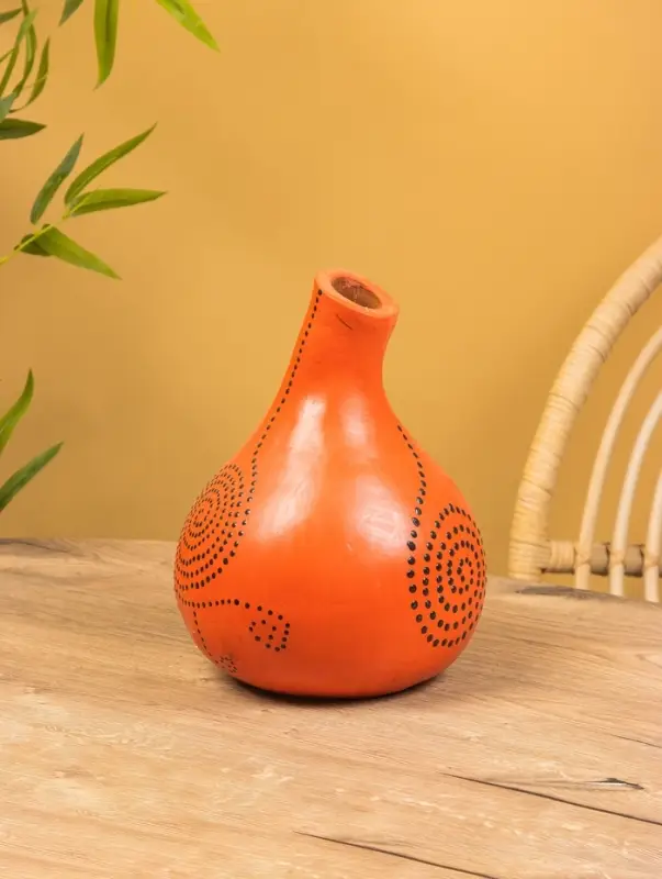 Ваза терракота &laquo;Агата&raquo;, 22&times;22&times;30 см, керамика