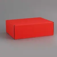 Коробка складная &laquo;Красная&raquo;, для подарков, хранения и отправки посылок, 27&times;21&times;9 см