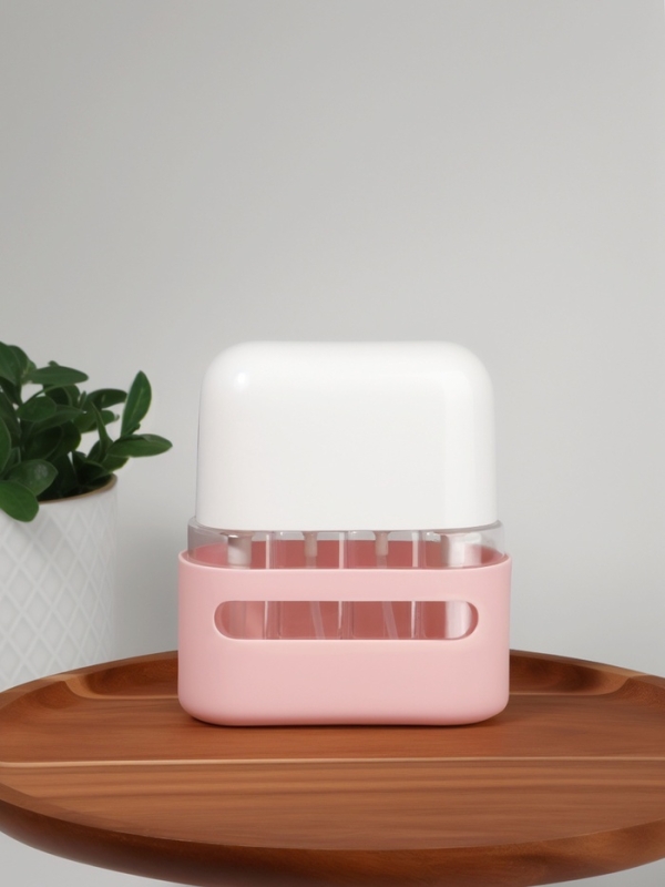 Набор в конт 4 пр: 2 бут с расп-50 мл, 2 бут с доз-50мл пластик роз накл ОТ