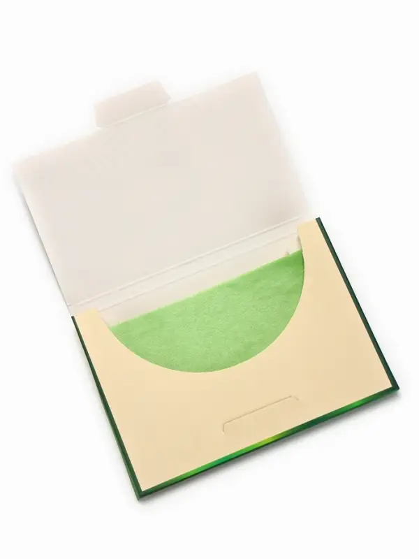 Матирующие салфетки Secret Beauty, 50 шт., зелёные