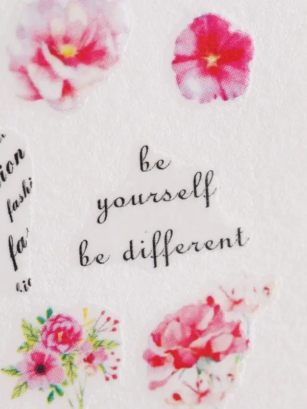 Слайдеры для ногтей &laquo;Be yourself&raquo;, разноцветные