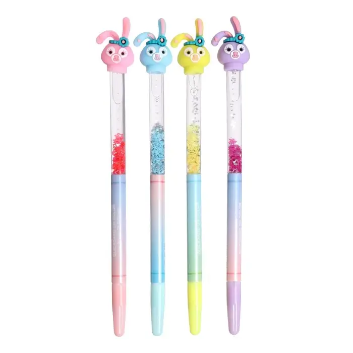 Ручка - прикол гелевая &laquo;Зайка&raquo;, МИКС (штрихкод на штуке)