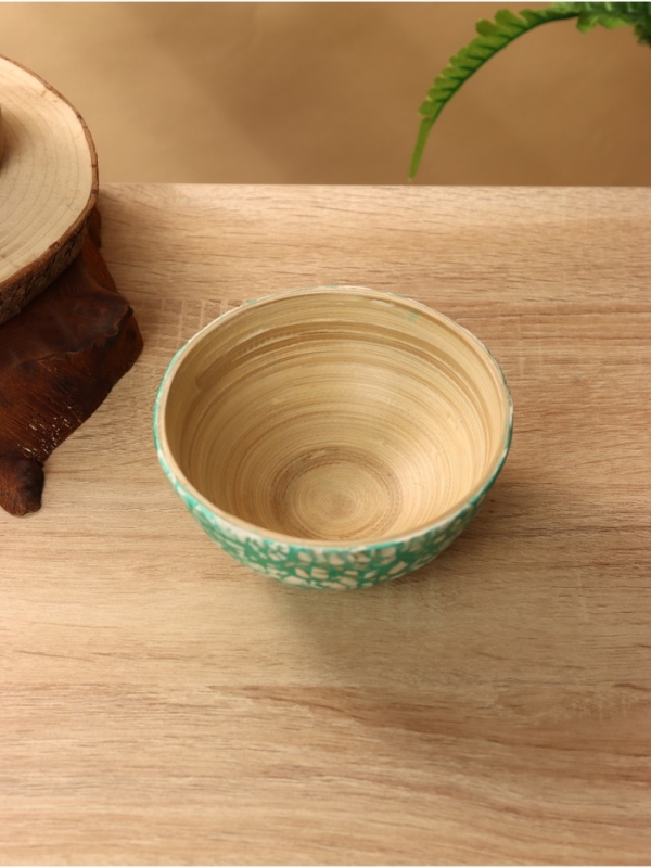 Миска 12х12х6 см, бамбук