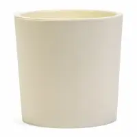 Кашпо со вставкой 2,5 л d15,7 см h15,6см "Genius" пластик белый