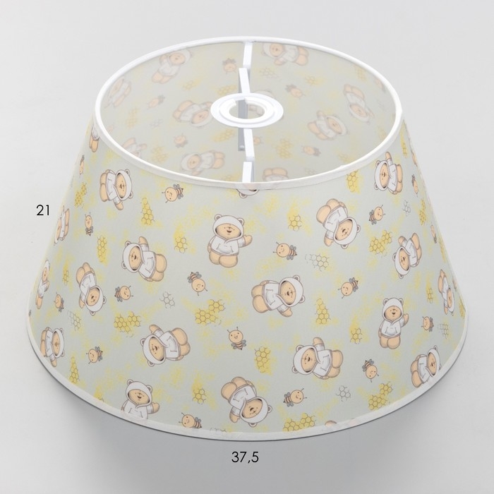 Абажур универсальный "Мишки"  Е27/Е14 38х38х21см
