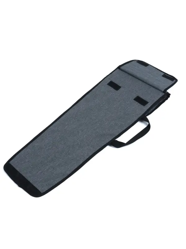 Набор шампуров в колчане, 6 шт, деревянная ручка "Шар", 73(50) х 1,2 х 0,25 см, серый