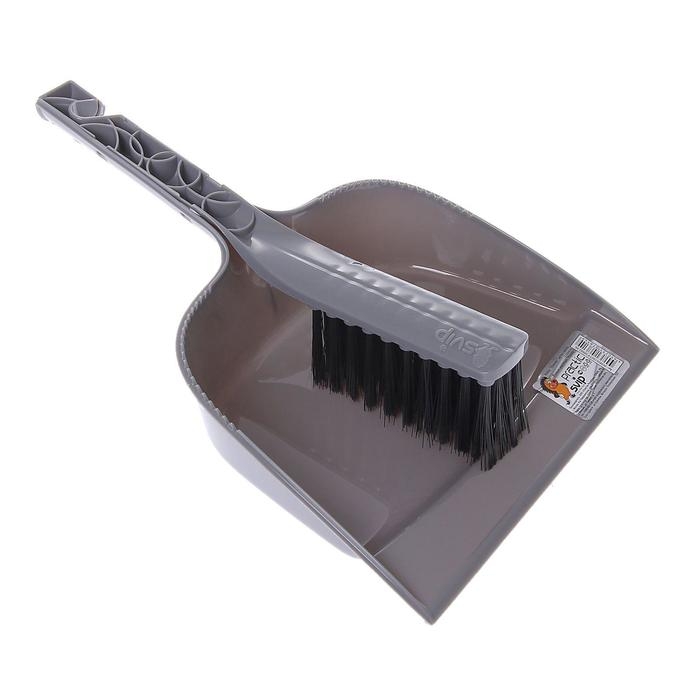 Щётка-сметка с совком &laquo;Практик&raquo;, цвет МИКС