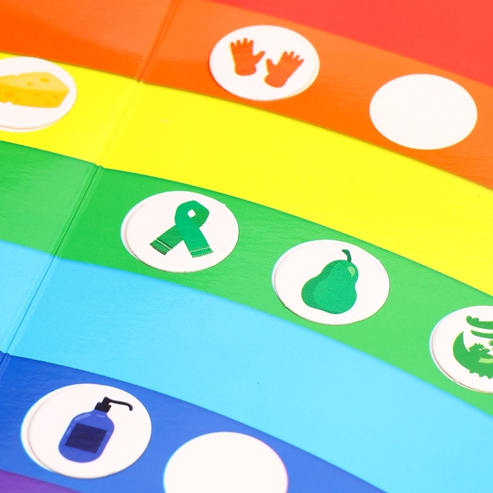 Логопедическая игра &laquo;Звуки и цвета&raquo;, 3+