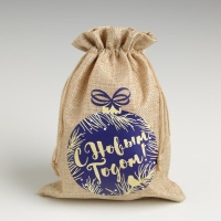 Мешок с термонаклейкой &laquo;Новогодний шар&raquo;, 16 х 24 см +/- 1.5 см, Новый год