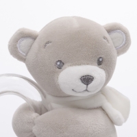 Погремушка мягкая &laquo;Серый мишка&raquo;, Крошка Я