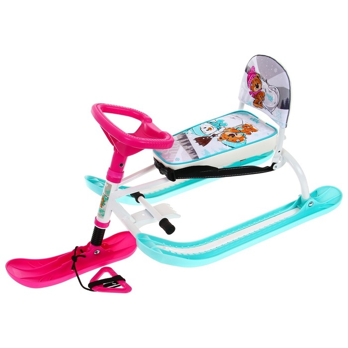 Снегокат TWINY 1 &laquo;Забавные медвежата&raquo;, TW1+/ЗМ