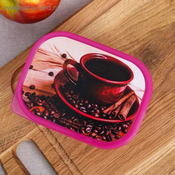 Ланч-бокс &laquo;Кофе&raquo;, 500 мл