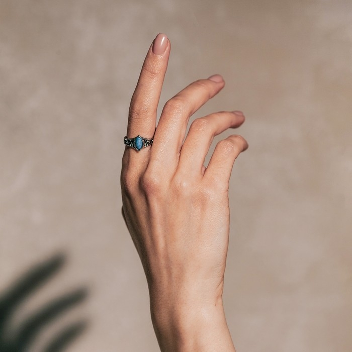 Кольцо &laquo;Натурель&raquo; Артемида, размер МИКС, цвет МИКС