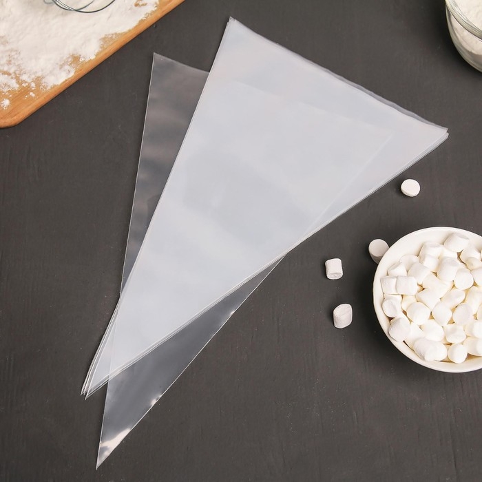 Кондитерские мешки KONFINETTA, 70 мкм, 30&times;20 см (размер S), 10 шт