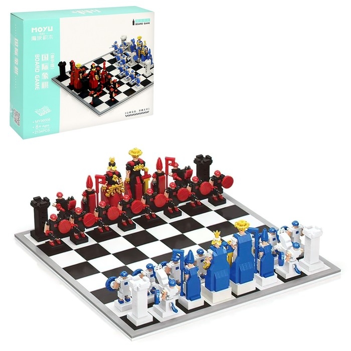 Конструктор Шахматы &laquo;Ход короля&raquo;, 2134 детали