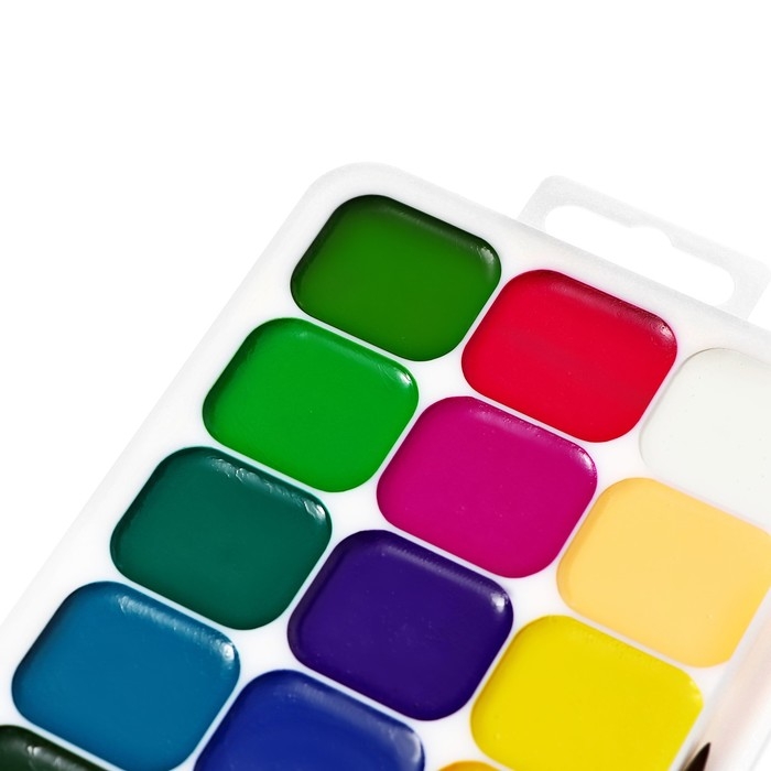 Акварель "Луч" Классика, 24 цвета, с кистью