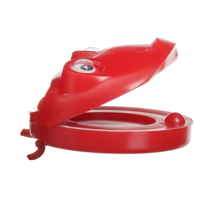 Набор погремушек &laquo;Лягушата: кастаньеты + перкуссионный маракас, 3 шт., цвет красный, Крошка Я