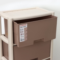 Комод 4-х секционный &laquo;Колорит&raquo;, цвет микс