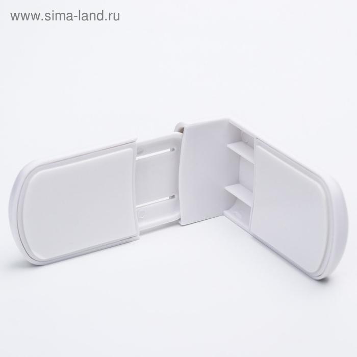 Блокиратор для выдвижных ящиков, цвет белый, пластик, Крошка Я