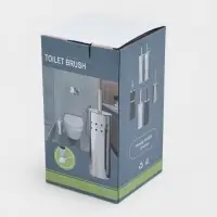 Ерш для унитаза "Квадраты", нержавеющая сталь