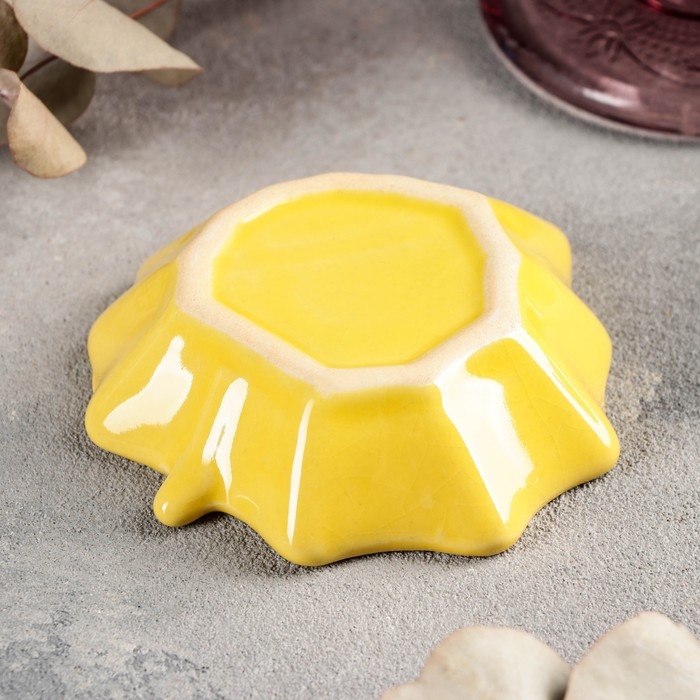 Соусник керамический &laquo;Лист&raquo;, 9&times;8 см