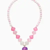 Бусы детские &laquo;Выбражулька. Осьминог&raquo;, жемчуг, 40 см, розо-фиолетовый