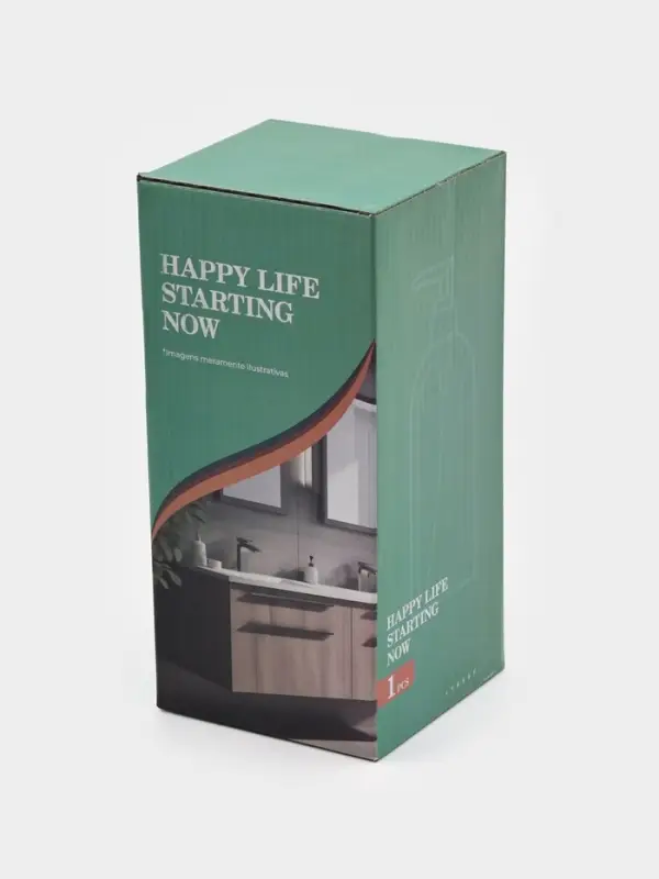 Дозатор для мыла стеклянный 500 мл