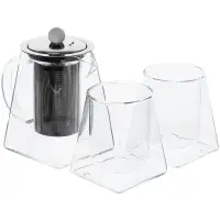 Чайный набор Quadroni в темно-синей коробке