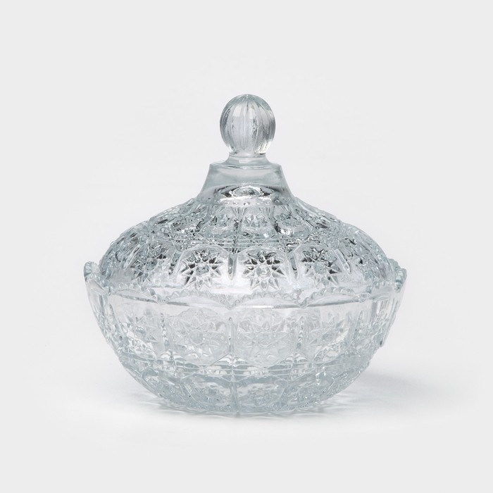 Сахарница стеклянная FUJIN, 510 мл