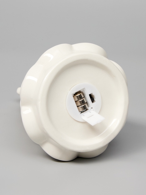 Светодиодная фигура "Елочка ажурная" 19.8х10.8х10.8, 1 LED, LR44x3(в компл.), Т/БЕЛЫЙ