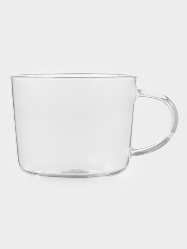 Кружка стеклянная "Кап", 450 мл,13х10х7,8см