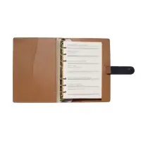 Органайзер на кольцах, C6, с хлястиком, 80л, линия, к/зам, Синий