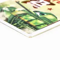 Блокнот, 32 л. 7.5&times;10 см &laquo;Настоящему герою. 23 февраля&raquo;