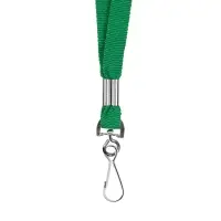 Лента с карабином Colorplan, зеленая
