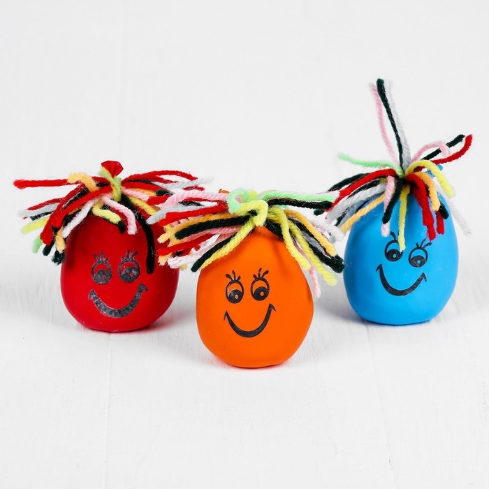 Забавная рожица &laquo;Глазки с ресничками&raquo;, цвета МИКС