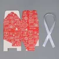 Коробка подарочная новогодняя складная &laquo;Новогодняя посылка&raquo;, 12 х 12 х 12 см