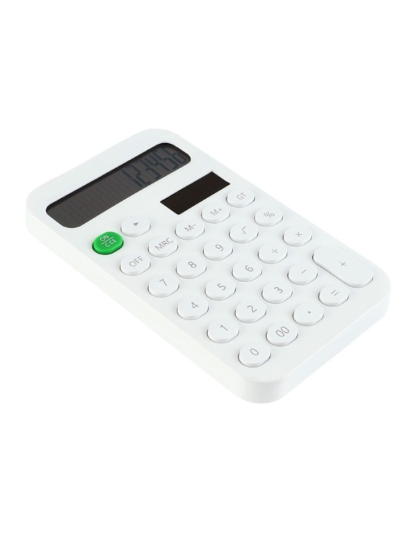 Калькулятор настольный 12-разрядный КК-968, белый