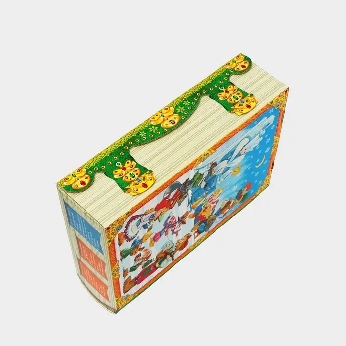 Подарочная коробка новогодняя Книга малая &laquo;Время сказок&raquo; 17.5&times;7&times;25 см Новый год