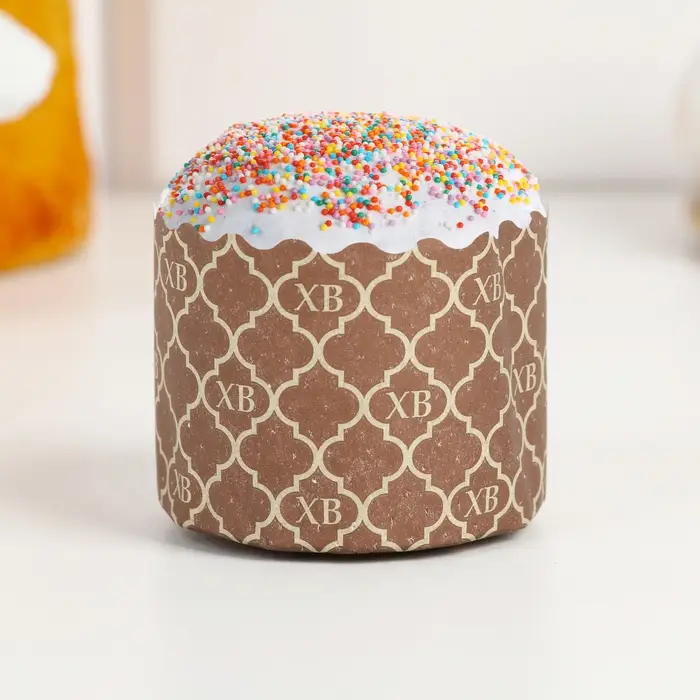 Форма бумажная для кулича &laquo;ХВ Золотое&raquo;, 60&times;45 мм