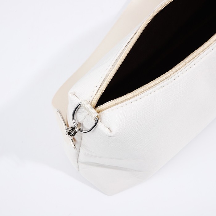 Сумка кросс-боди на молнии, цвет белый