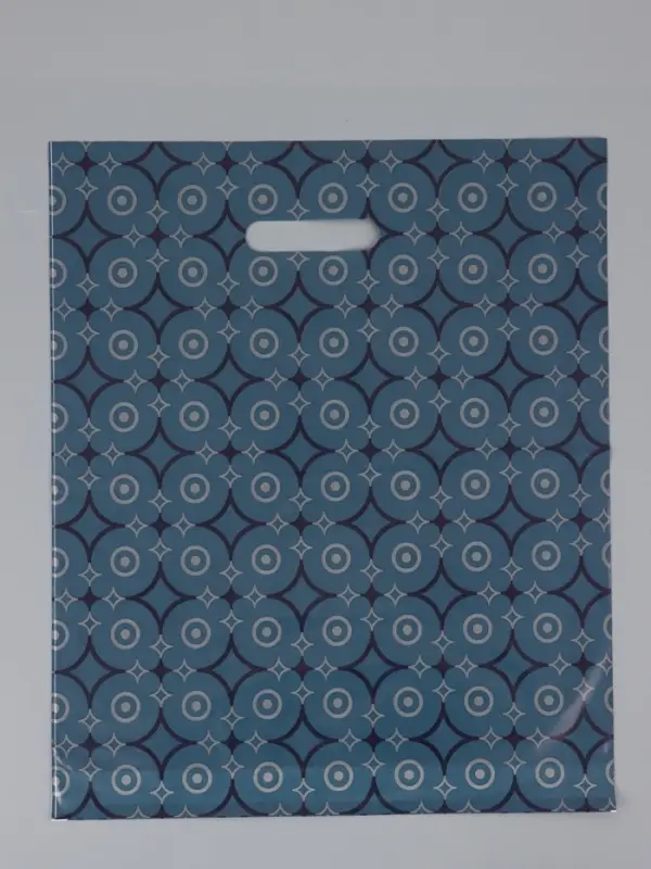 Пакет "Гармония форм", полиэтиленовый с вырубной ручкой, 38 х 45 + 3 см, 50 мкм