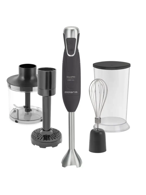 Погружной блендер ручной с измельчителем PHB 1380 Silent