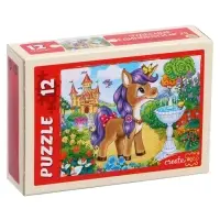 Пазлы &laquo;Чудесные единороги №25&raquo;, 12 элементов
