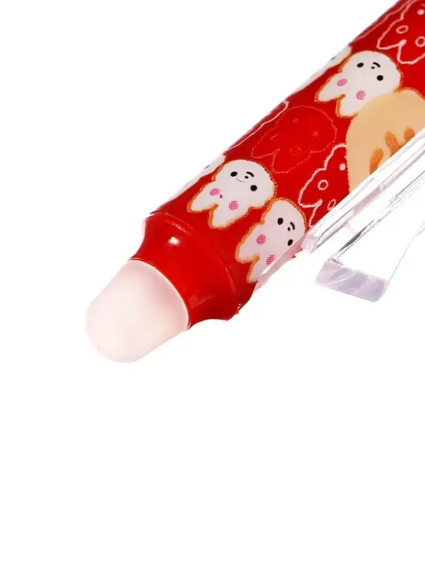 Ручка гелевая автомат СТИРАЕМЫЕ ЧЕРНИЛА, 0,5 мм, стержень синий, Мишка МИКС