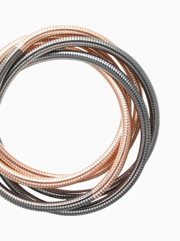 Браслет металл &laquo;Обруч&raquo; трансформируется в кулон, разноцветный