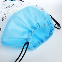 Мешок для обуви под раскраску &laquo;Пони&raquo; 34х40 см, спанбонд