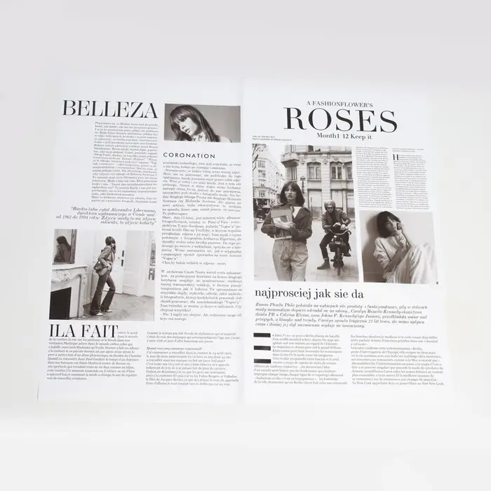 Пленка флористическая &laquo;Газета моды&raquo; 65 мкм, 50&times;58 см