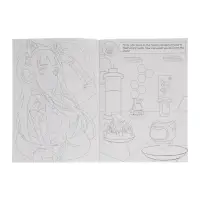 CYBER anime coloring book